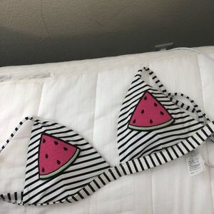 Hollister watermelon bikini top swimsuit